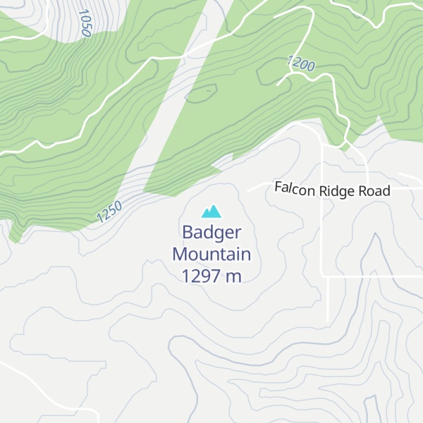 Map of Badger Mountain