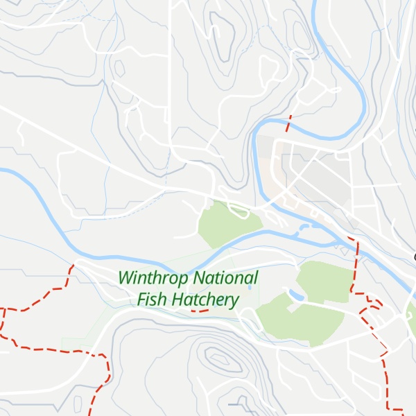 Map of Visitors Information Center