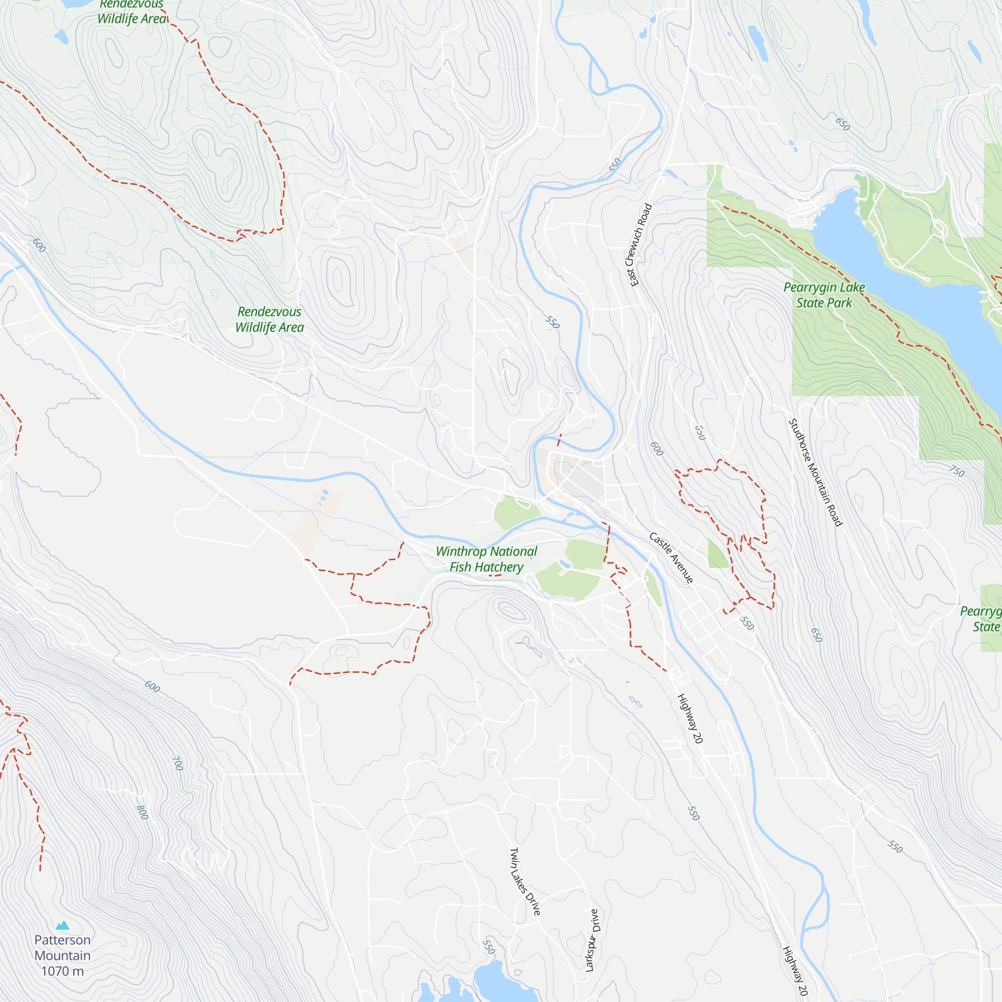 Visitors Information Center map