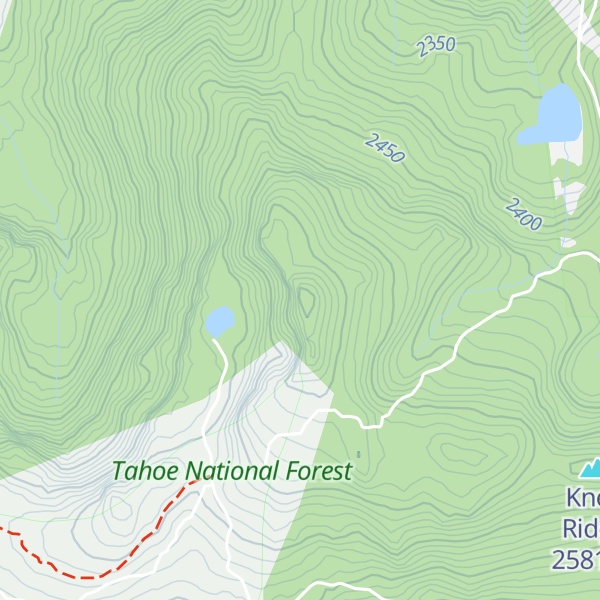 Map of Ellis Peak