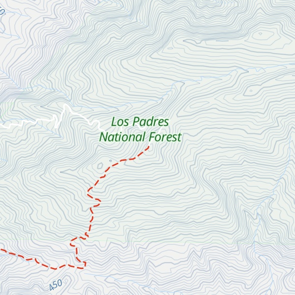 Map of Gaviota Peak