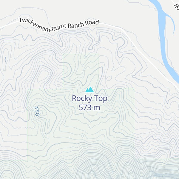Map of Rocky Top