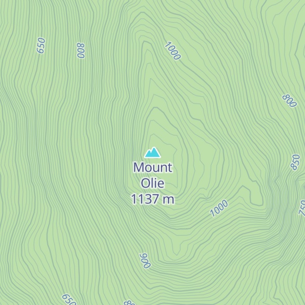 Map of Mount Olie