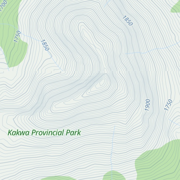 Map of Mount Ian Monroe