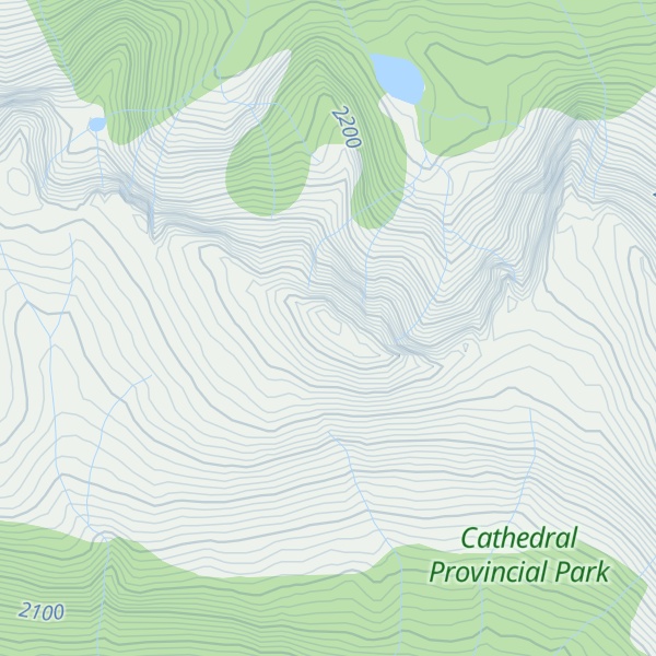 Map of Orthodox Mountain