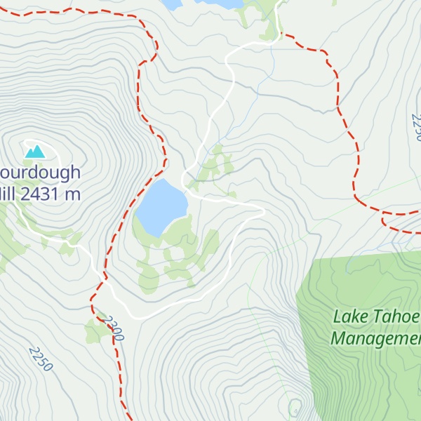 Map of Ludlow Hut