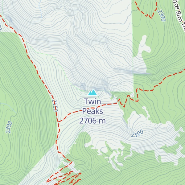 Map of Twin Peaks