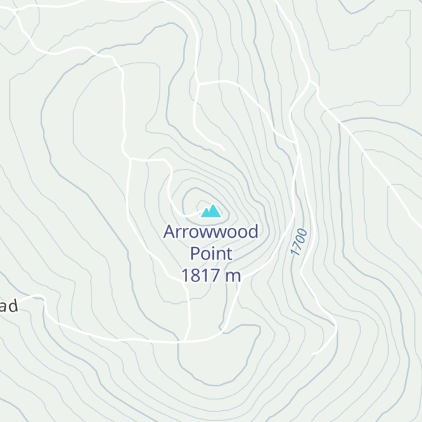 Map of Arrowwood Point