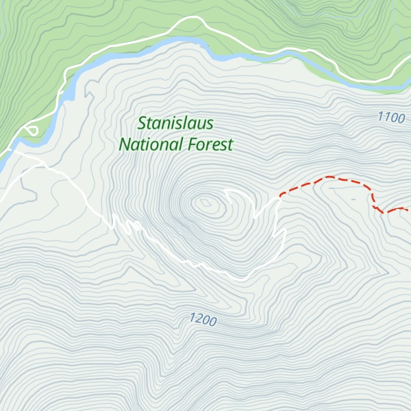 Map of Garnet Hill