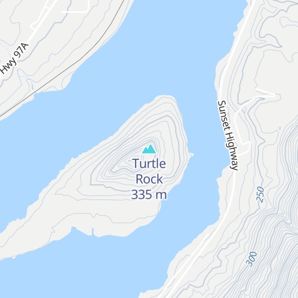 Map of Turtle Rock