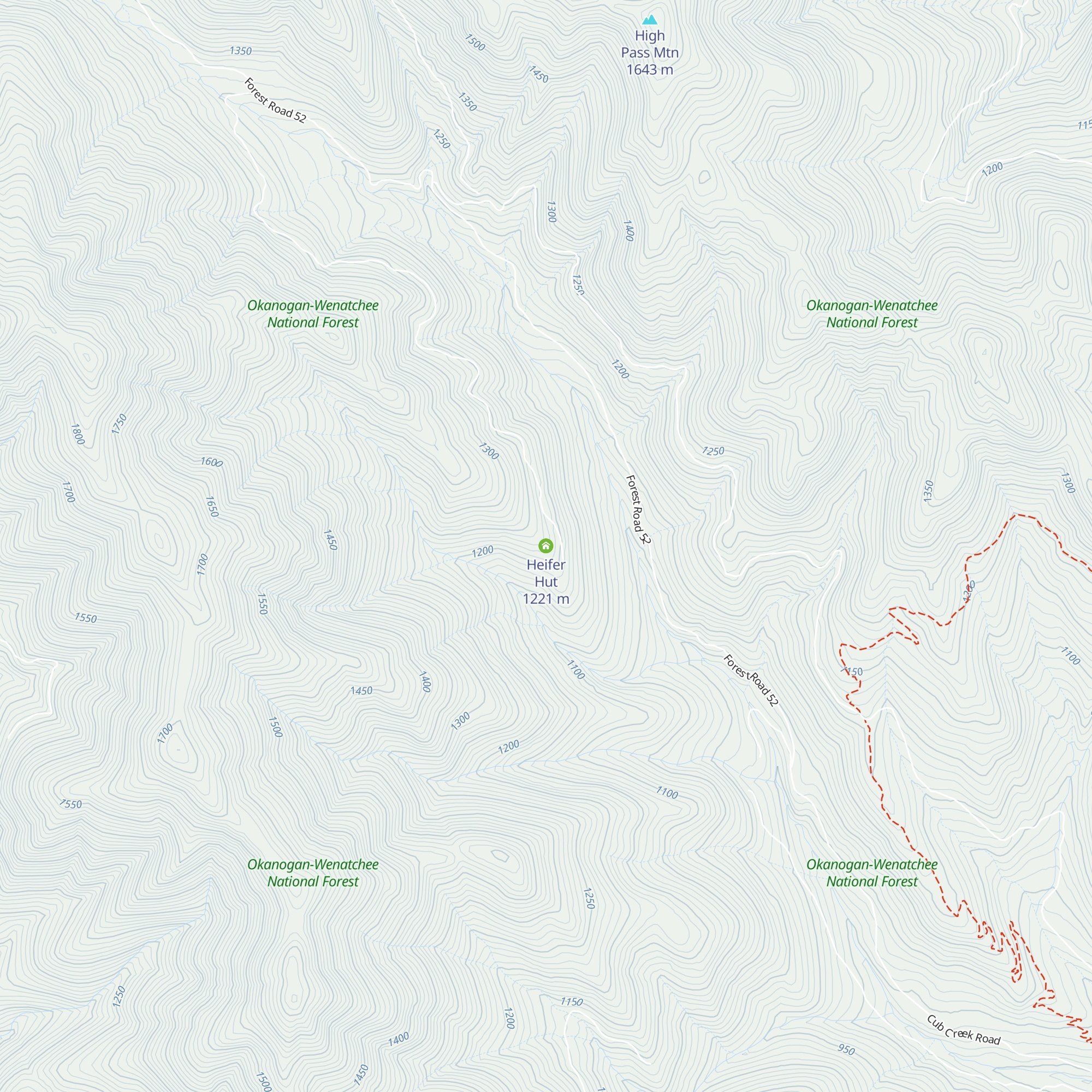 Heifer Hut map