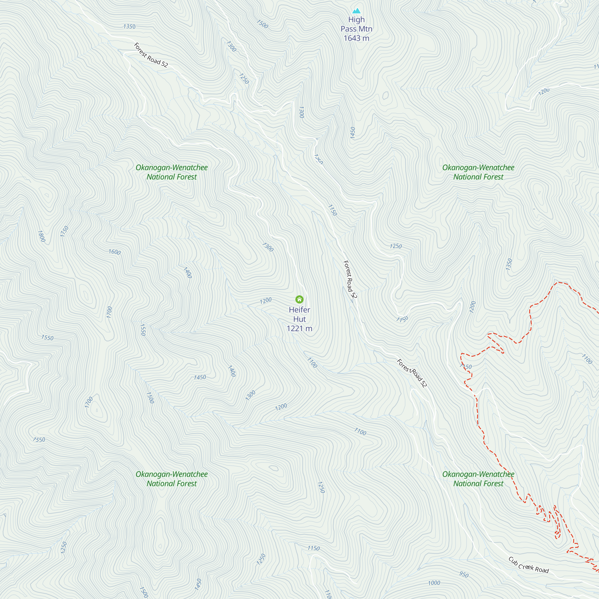 Heifer Hut map