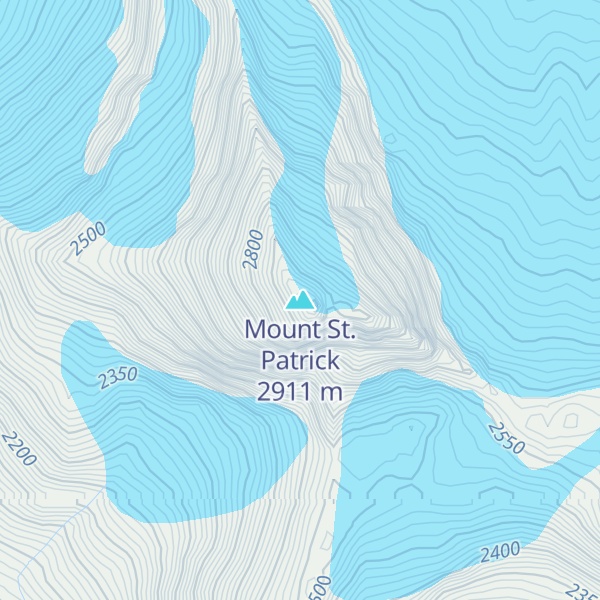 Map of Mount St. Patrick
