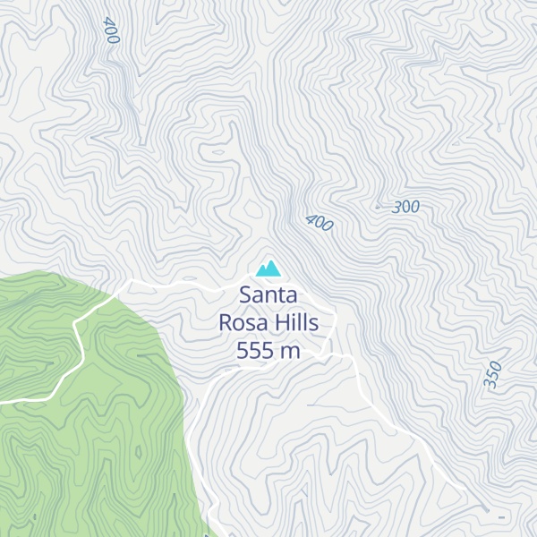 Map of Santa Rosa Hills