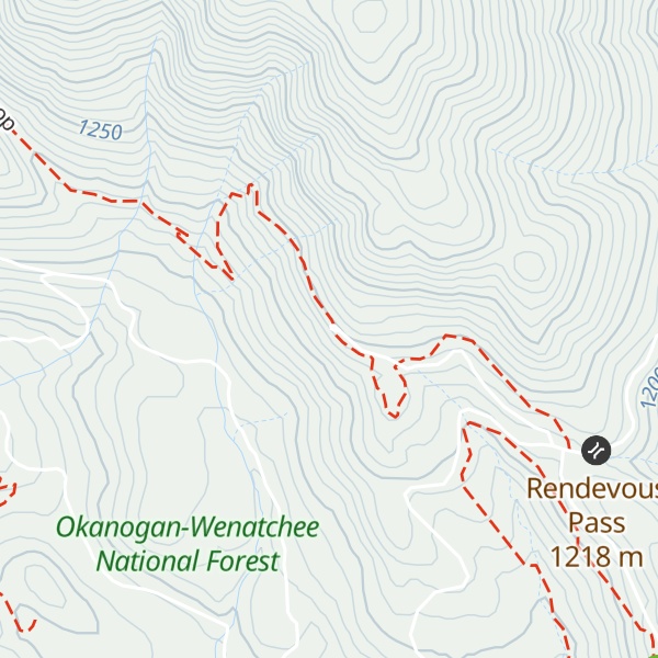 Map of Rendezvous Hut