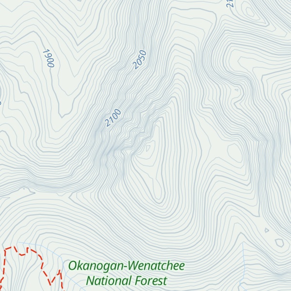 Map of Bryan Butte