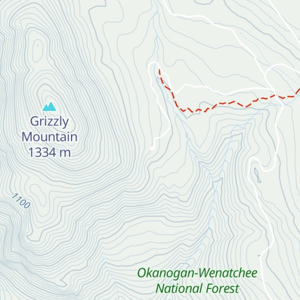 Map of Grizzly Hut