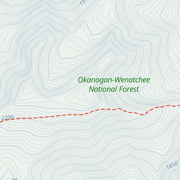 Map of Foggy Dew Ridge