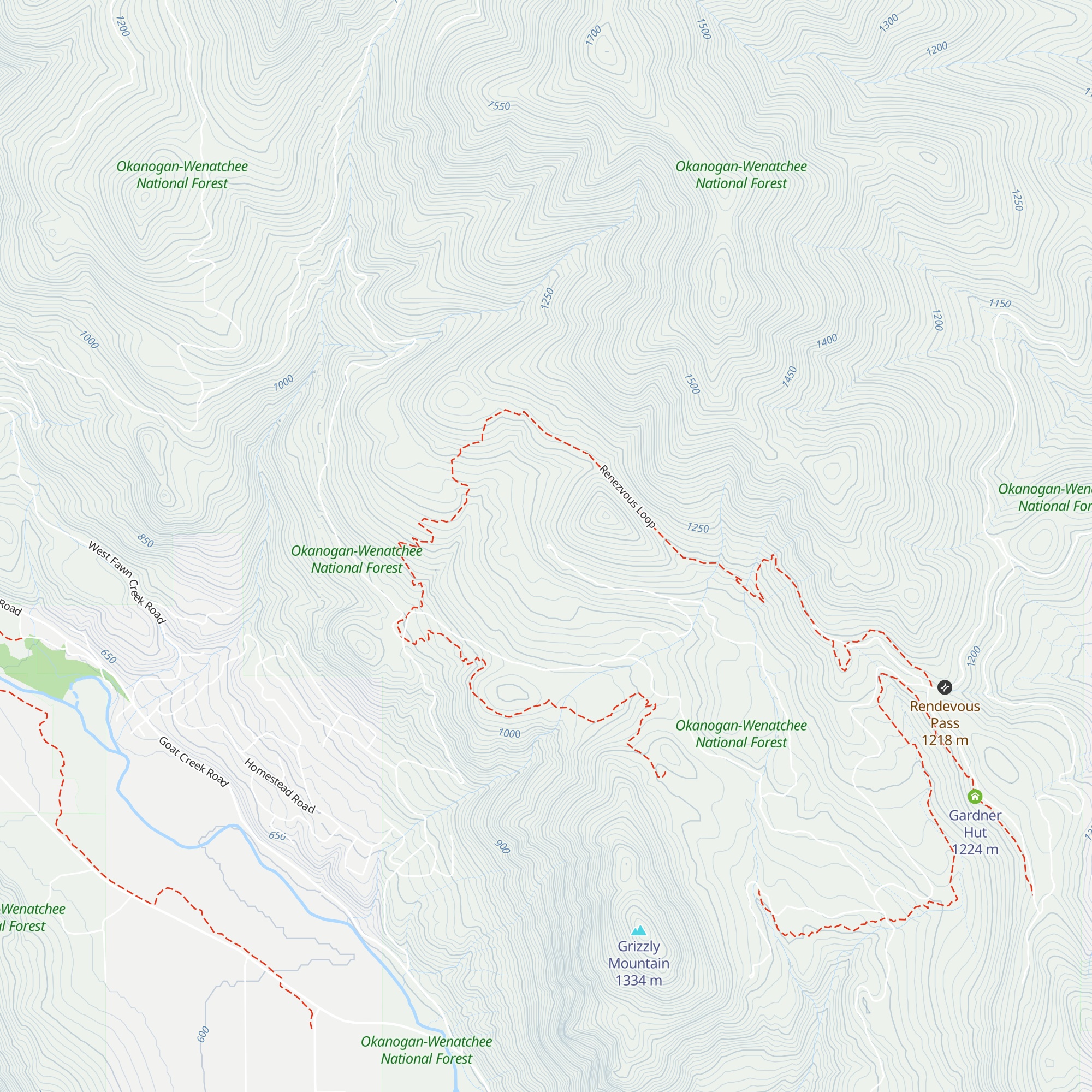 Cassal Hut map