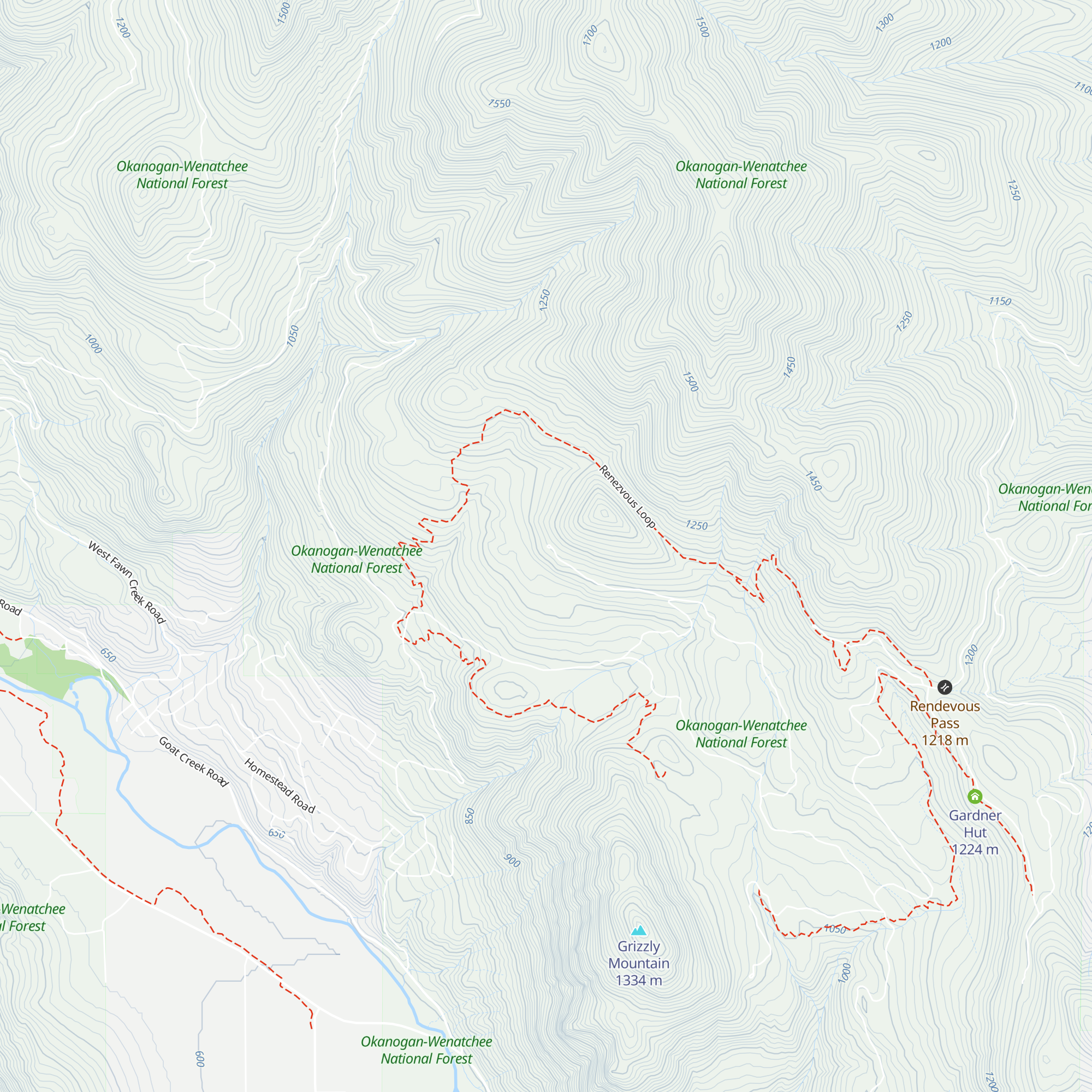 Cassal Hut map