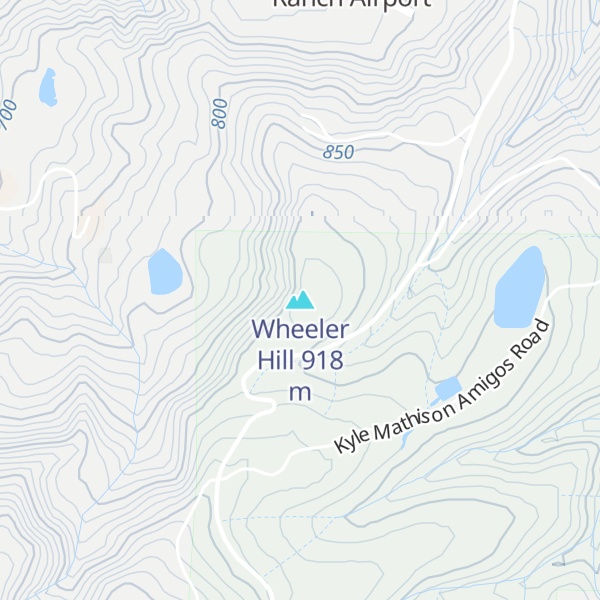 Map of Wheeler Hill