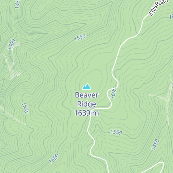 Map of Beaver Ridge