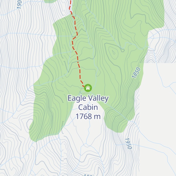 Map of Eagle Valley Cabin