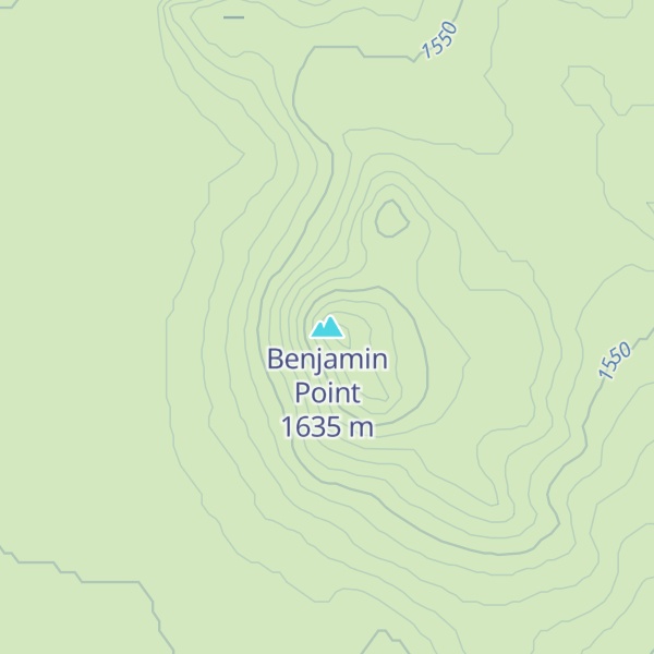 Map of Benjamin Point