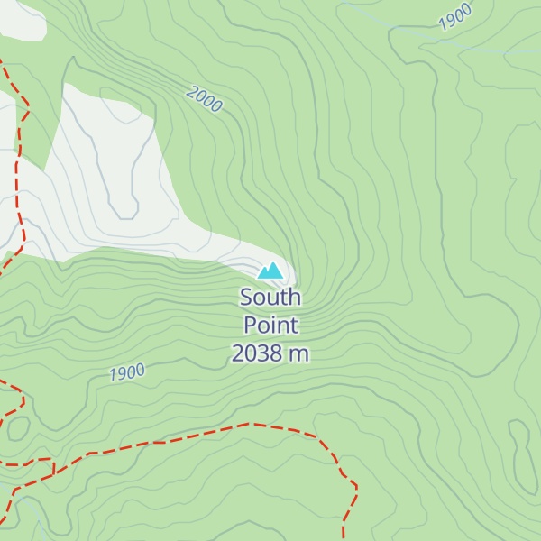 Map of South Point