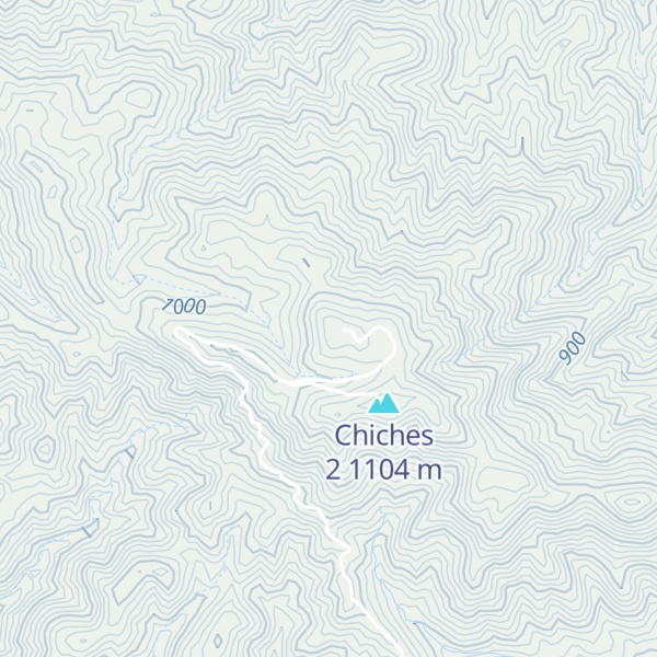Map of Black Mountain