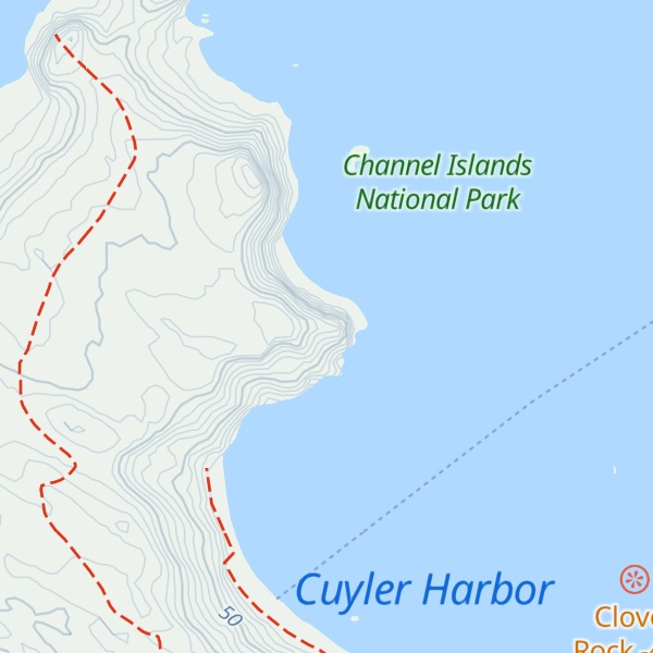 Map of Bat Rock