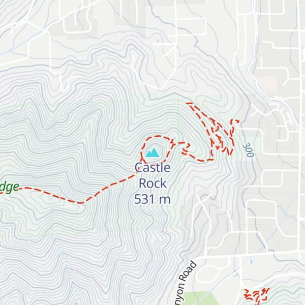 Map of Castle Rock