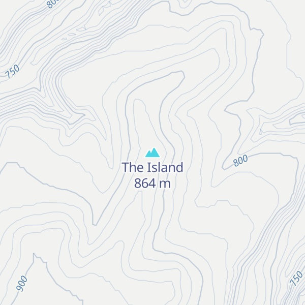 Map of The Island