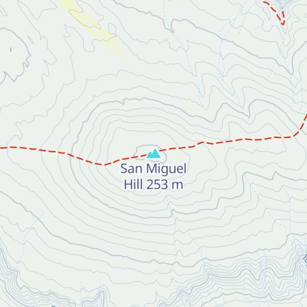 Map of San Miguel Hill