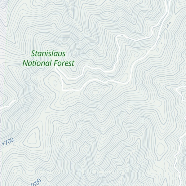 Map of Blue Mountain