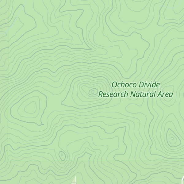 Map of Carroll Butte