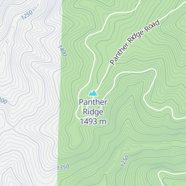 Map of Panther Ridge