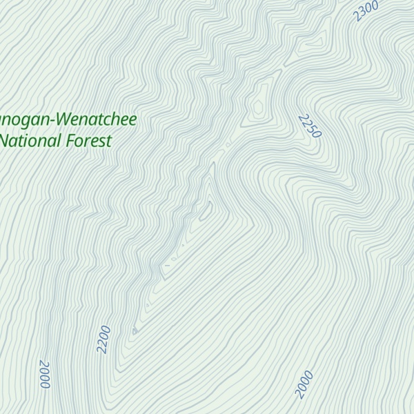 Map of Spirit Mountain