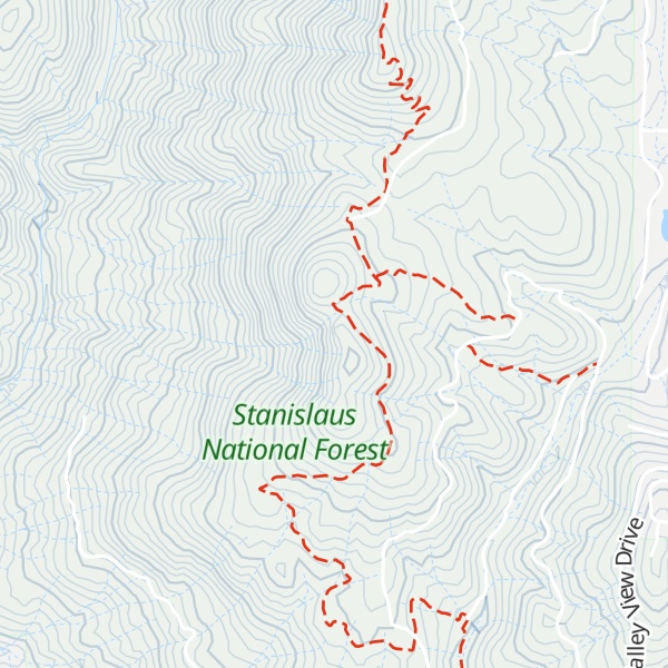 Map of Cougar Rock
