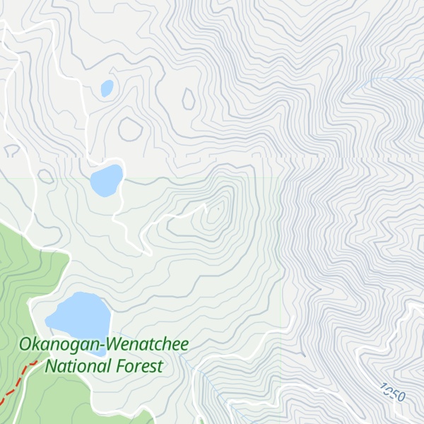 Map of Beehive Mountain
