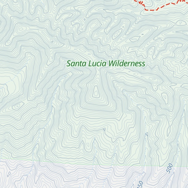 Map of Big Baldy