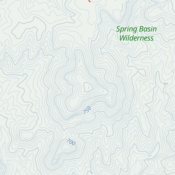 Map of Horse Mountain