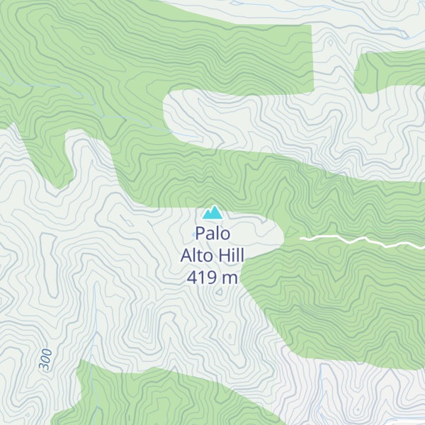 Map of Palo Alto Hill