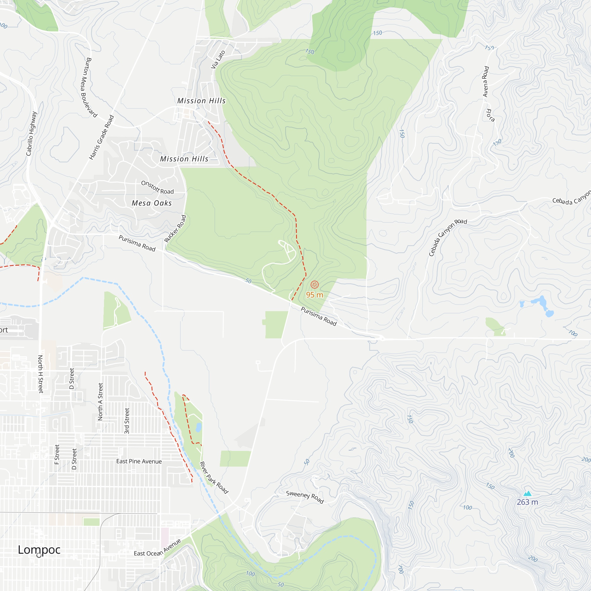 Visitor Center map