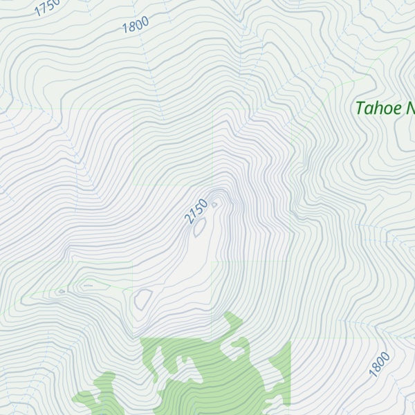 Map of Beckwourth Peak