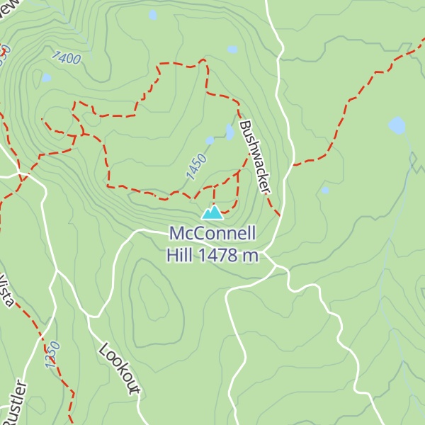 Map of McConnell Hill