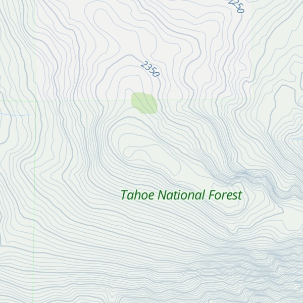 Map of Snow Mountain