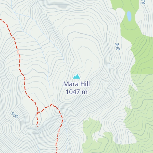 Map of Mara Hill