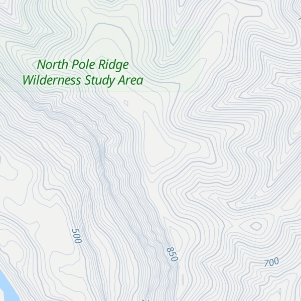 Map of Horse Mountain