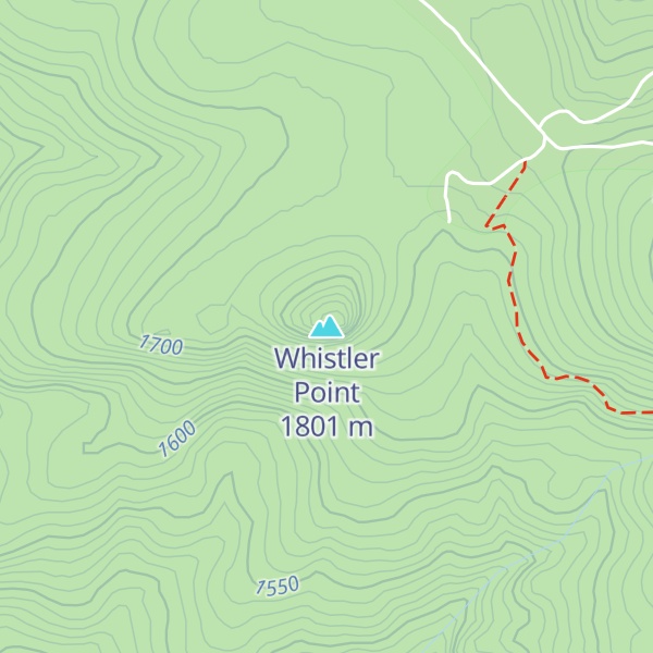 Map of Whistler Point